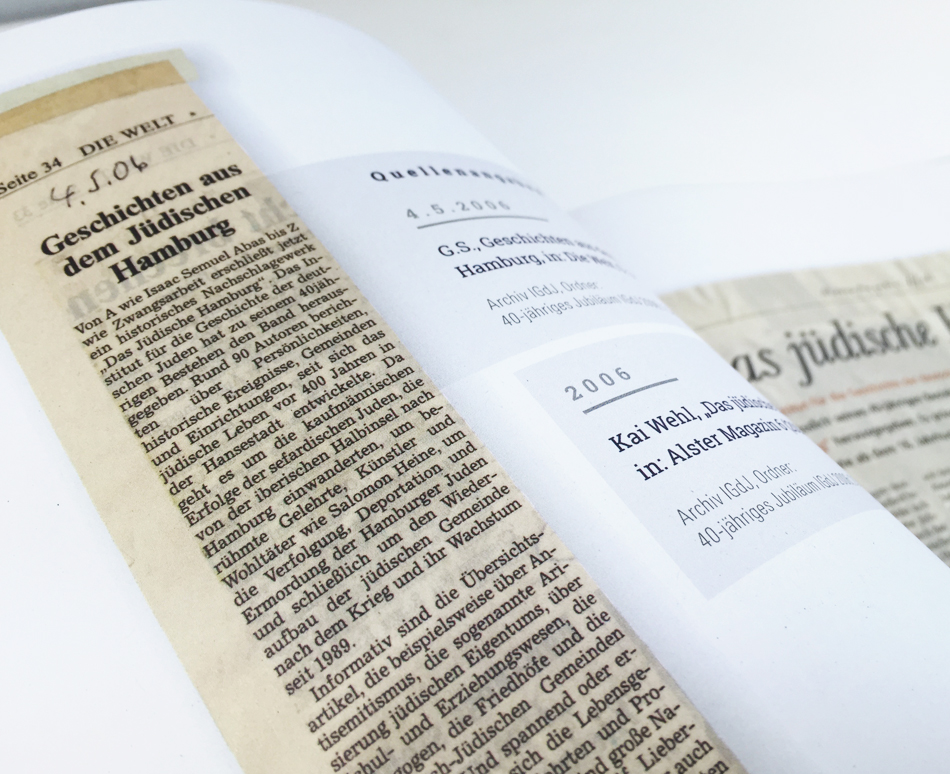 50 Jahre – 50 Quellen, Jubiläumsbroschüre des IGdJ